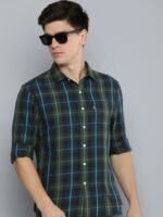 Levis Slim Fit Checked Pure Cotton Casual Shirt