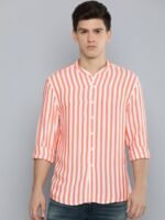 Levis Slim Fit Striped Casual Shirt