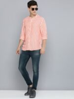 Levis Slim Fit Striped Casual Shirt