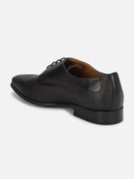 Louis Philippe Men Black Solid Oxford