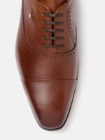 Louis Philippe Men Leather Formal Oxfords