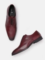 Louis Philippe Men Leather Formal Oxfords