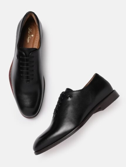 Louis Philippe Men Leather Formal Oxfords