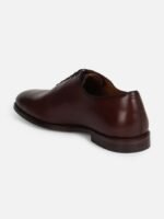 Louis Philippe Men Round Toe Leather Formal Oxfords