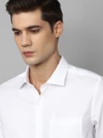 Louis Philippe Permapress Long Sleeves Pure Cotton Wrinkle Free Formal Shirt