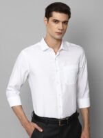 Louis Philippe Permapress Long Sleeves Pure Cotton Wrinkle Free Formal Shirt