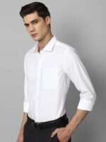 Louis Philippe Permapress Long Sleeves Pure Cotton Wrinkle Free Formal Shirt