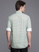 Louis Philippe Sport Pure Cotton Slim Fit Opaque Printed Casual Shirt