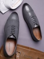 LOUIS STITCH Men Leatherette Oxford Formal Shoes