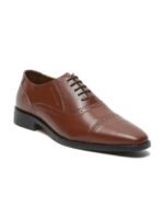 LOUIS STITCH Men Perforated Premium Leather Formal Oxfords Shoes