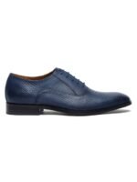 LOUIS STITCH Men Premium Leather Dual Tone Patina Derby Shoes