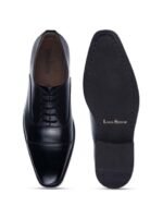 LOUIS STITCH Men Premium Leather Dual Tone Patina Oxford Shoes