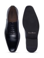 LOUIS STITCH Men Premium Leather Dual Tone Patina Oxford Shoes