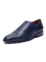 LOUIS STITCH Men Premium Leather Dual Tone Patina Oxford Shoes