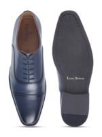 LOUIS STITCH Men Premium Leather Dual Tone Patina Oxford Shoes