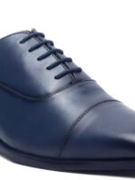 LOUIS STITCH Men Premium Leather Dual Tone Patina Oxford Shoes