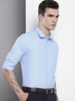 Luxe by TIGC Men Slim Fit Cotton Formal Shirt