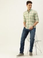 Mast & Harbour Men Standard Buffalo Checked Casual Pure Cotton Shirt