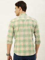 Mast & Harbour Men Standard Buffalo Checked Casual Pure Cotton Shirt