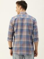 Mast & Harbour Men Standard Checked Casual Pure Cotton Shirt