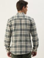 Mast & Harbour Men Standard Opaque Checked Casual Shirt