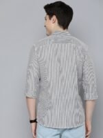 Mast & Harbour Men Standard Opaque Striped Casual Pure Cotton Shirt