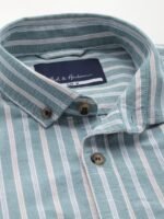 Mast & Harbour Men Standard Striped Casual Shirt