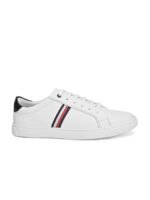 Mast & Harbour Men White Striped Sneakers