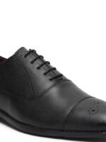 Men Leatherette Derby Formal Shoes