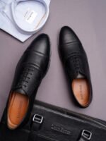 Men Leatherette Oxford Formal Shoes