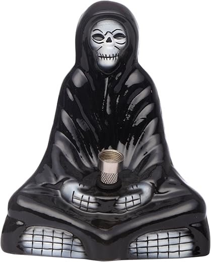 Metier 5 Inch Tall Devil Shape Ceramic Water Bong