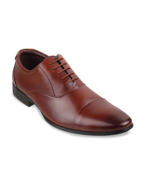 Metro Men Leather Lace-Up Formal Oxfords