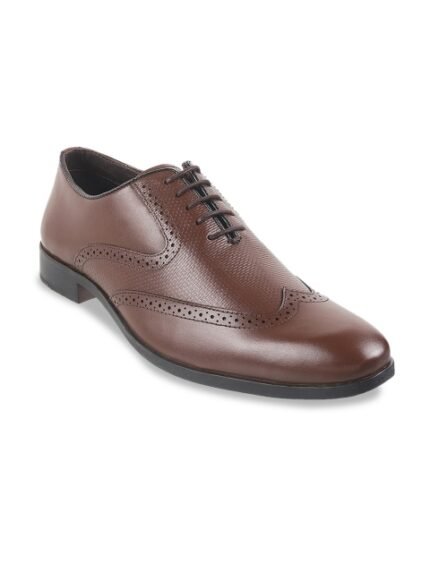 Metro Men Textured Formal Oxfords