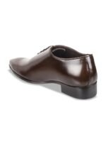 Metro Men Textured Leather Formal Oxfords