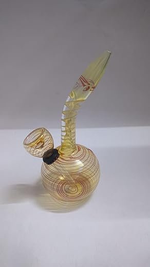 MFT 6 INCH Multicolour Coloured Glass Water Bong CHILLUM and Hand Pipe Water Bong Smoking Weed hookhah Portable Glass