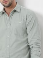 Mufti Slim Fit Opaque Casual Shirt