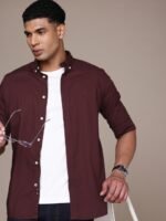 Nautica Classic Fit Button-Down Collar Casual Shirt