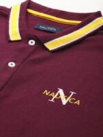 Nautica Polo Collar Pure Cotton T-shirt