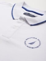 Nautica Polo Collar Pure Cotton T-shirt