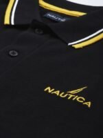 Nautica Polo Collar Pure Cotton T-shirt