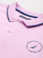 Nautica Polo Collar Pure Cotton T-shirt