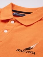 Nautica Polo Collar Pure Cotton T-shirt
