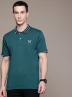 Nautica Pure Cotton Polo Collar T-shirt