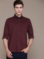 Nautica Slim Fit Opaque Casual Shirt