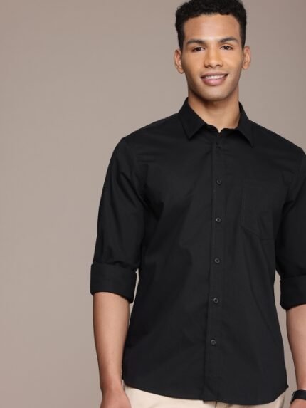 Nautica Slim Fit Pure Cotton Casual Shirt