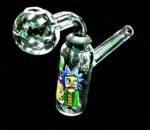 Newzenx® Oil Meth Crystal Mini Bong 3 Inch Special Scientifically Designed Combo Value Pack 2 Pieces Incl. Gift Box & Pipe Cleaner