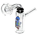Newzenx® Oil Meth Crystal Mini Bong 3 Inch Special Scientifically Designed Combo Value Pack 2 Pieces Incl. Gift Box & Pipe Cleaner