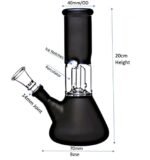 NEWZENX Percolator Bong 8.2 Inch Ice Feature Water Pipe Glass Bong with Full Smoking Accessories