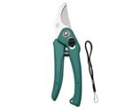 Oblivion Gardening Tools - Flower Cutter/Garden Shear/Pruner & Big Garden Tool Set Wooden Handle Hand Cultivator,Trowel, Garden Fork (Set of 4)
