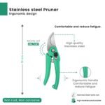 Oblivion Pruner for Gardening, Gardening scissor, Garden shears tool,Garden scissors and cutter, Plants cutter for gardening, Flower cutter for Gardening use,(18cm Multicolour)